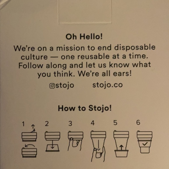 Collapsible Cup with Reusable Straws - Picture 9 of 10